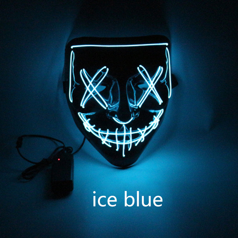Máscara LED de Halloween