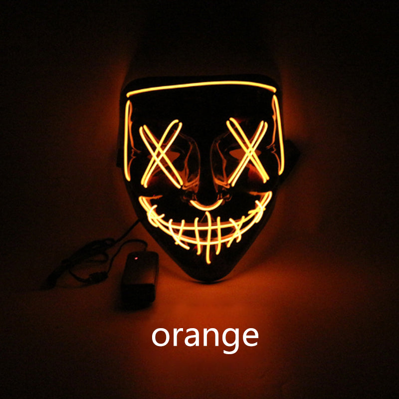 Máscara LED de Halloween