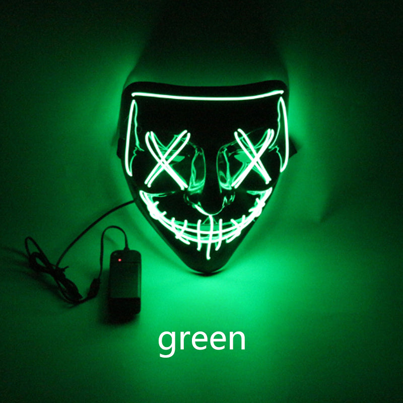 Máscara LED de Halloween