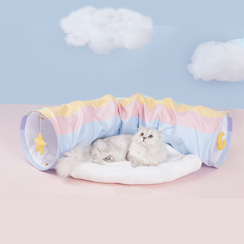 Juguete de túnel interactivo para gatos
