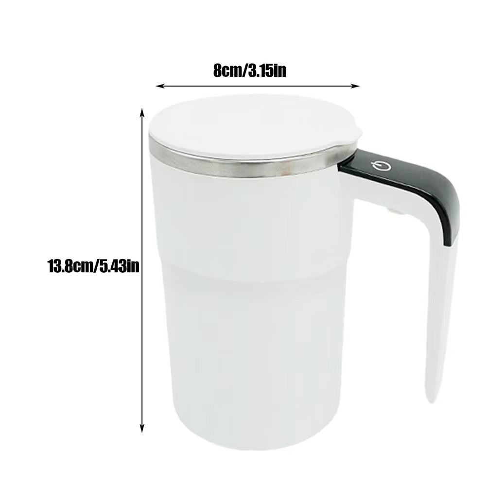 Automatic Mix Stirring Coffee Mugs Portable Automatic Mixing Cup Rechargeable Self Stirring with LCD Display Coffee Cup Mixer