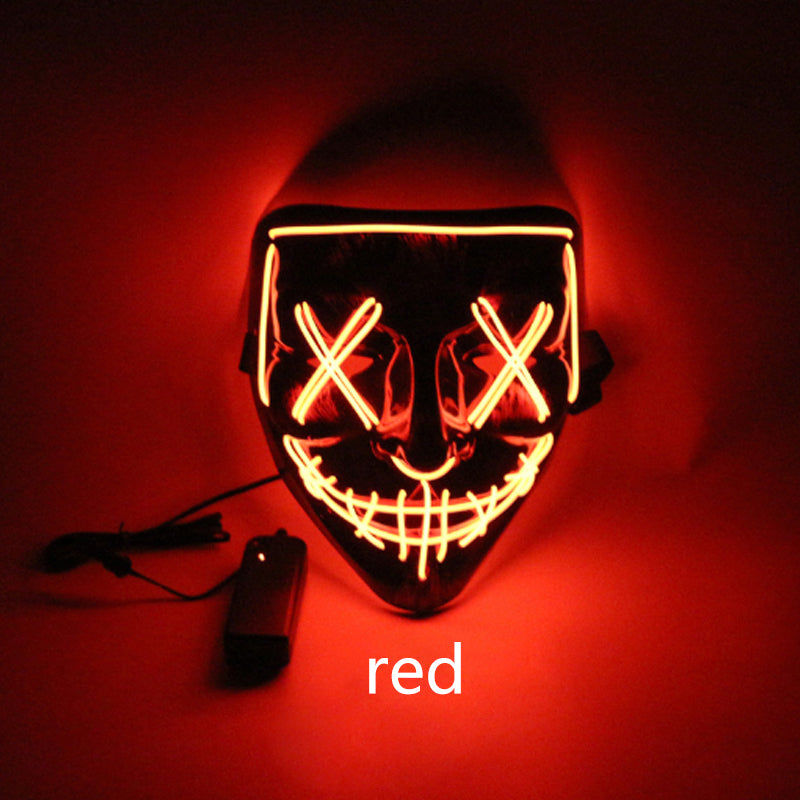 Máscara LED de Halloween