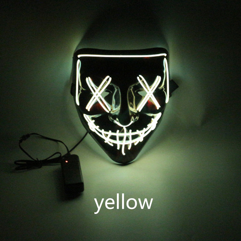 Máscara LED de Halloween