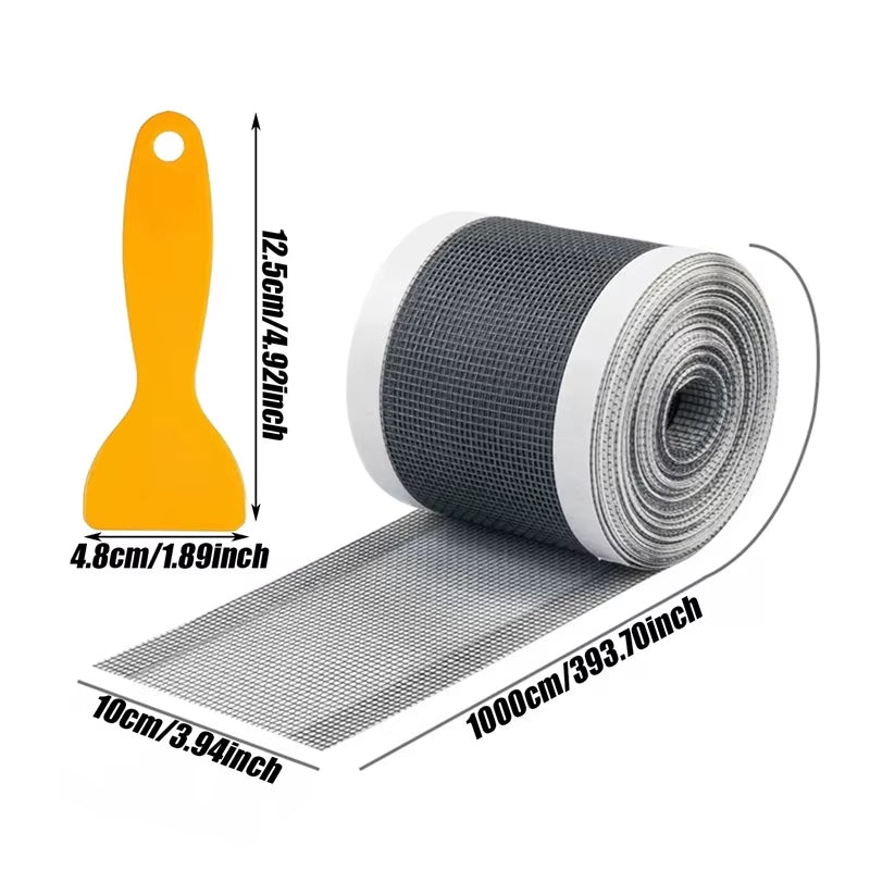 Cuttable Shower Drain Hair Catcher Self-Adhesive Floor Drain Stickers Disposable Mesh Bathroom Kitchen Sink Hair Filter