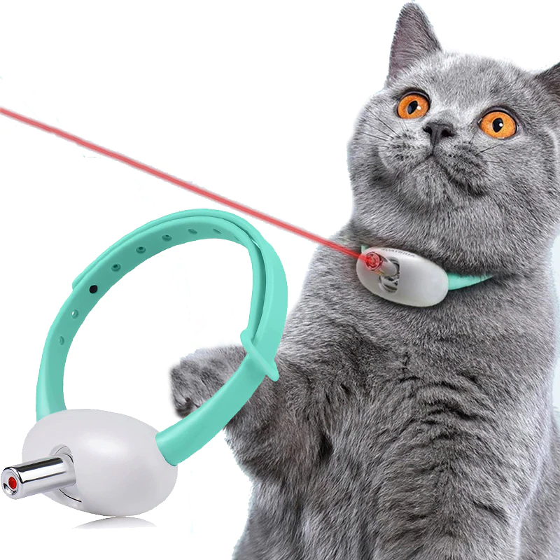 Collar láser para gatos