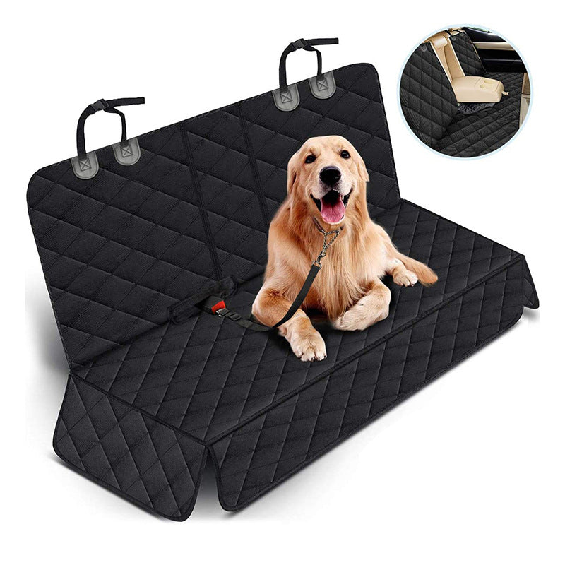 Alfombrilla impermeable y resistente para mascotas en el coche