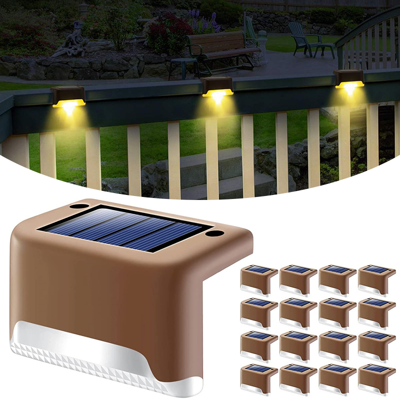 Luces de paso LED con energía solar