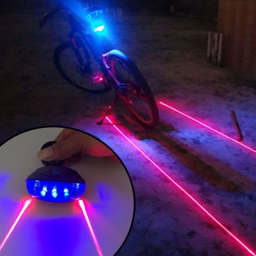 自転車用レーザーテールライト/屋外用