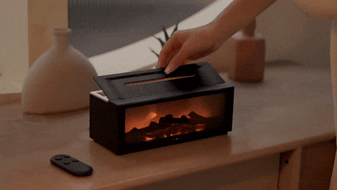 Humidificador de chimenea