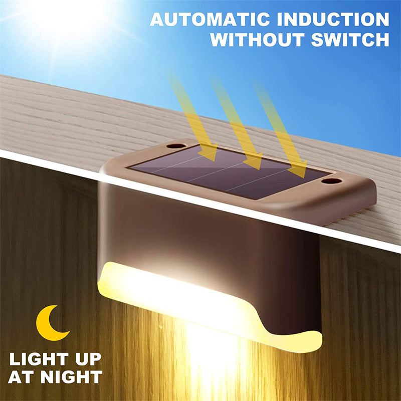 Luces de paso LED con energía solar