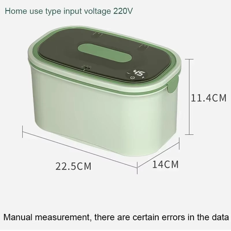 Baby Wipes Heater Home Car Thermostat Tissue Paper Warmer Case Wet Towel Dispenser Heat Thermal Napkin Heating Box Cover EU US