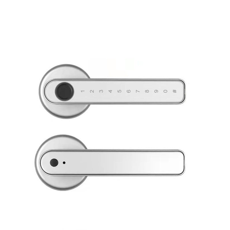 指紋ドアロックハンドル
