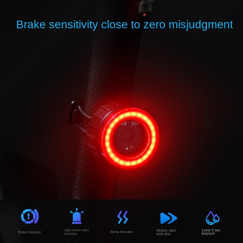 スマートセンサーブレーキ自転車テールライト
