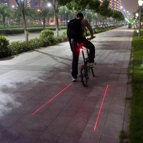 自転車用レーザーテールライト/屋外用
