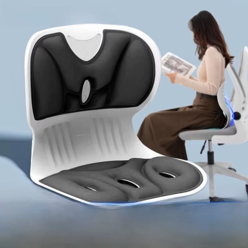 Ergonomic Waist Support Seat Cushions Office Seat Waist Support Waist Cushion Long Sitting Waist Pad Handy Gadget Petals Chai...