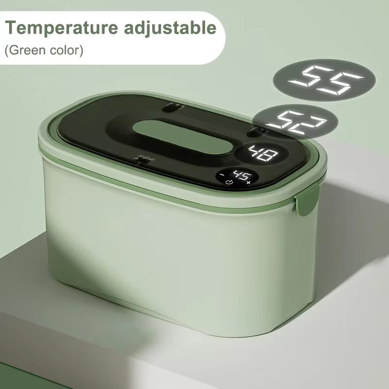 Baby Wipes Heater Home Car Thermostat Tissue Paper Warmer Case Wet Towel Dispenser Heat Thermal Napkin Heating Box Cover EU US