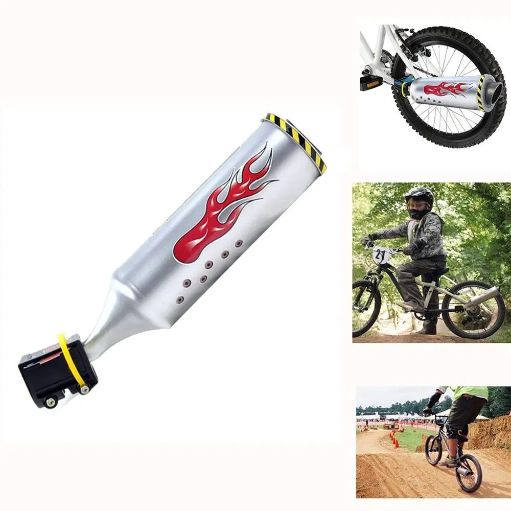 自転車排気音パイプ
