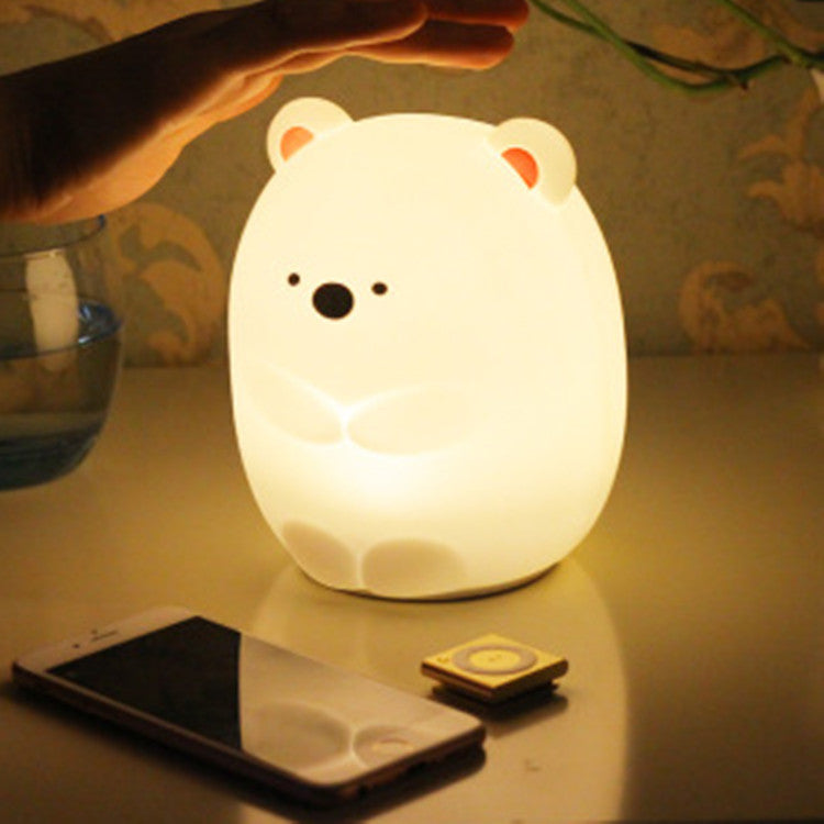 Luz nocturna de oso RGB
