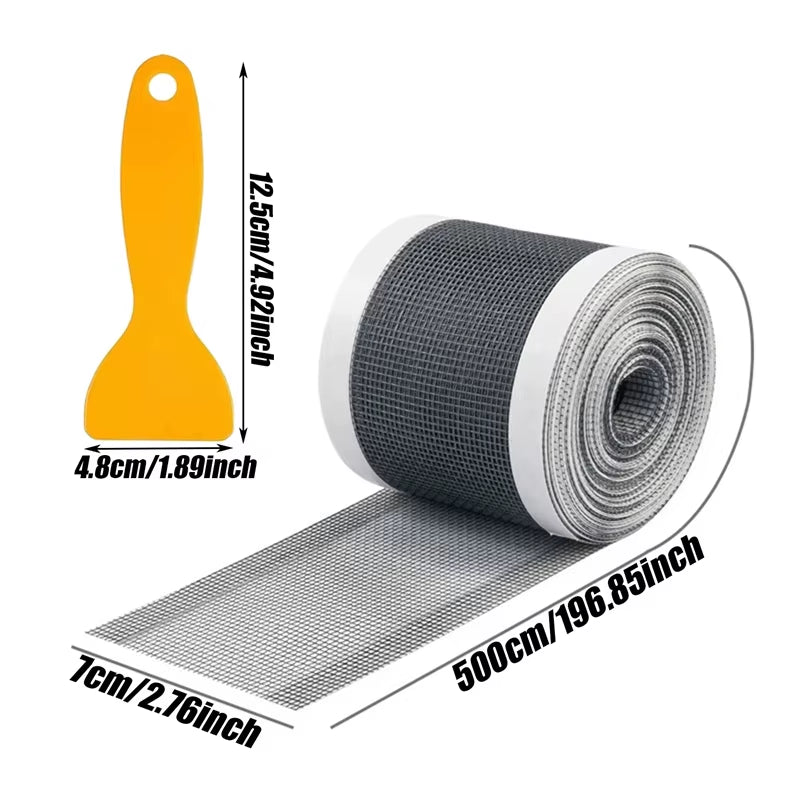 Cuttable Shower Drain Hair Catcher Self-Adhesive Floor Drain Stickers Disposable Mesh Bathroom Kitchen Sink Hair Filter