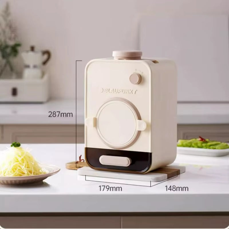 BLAUPUNKT 220V Electric Vegetable Chopper Household Multi-Function Automatic Shredder Cutting French Fries Machine
