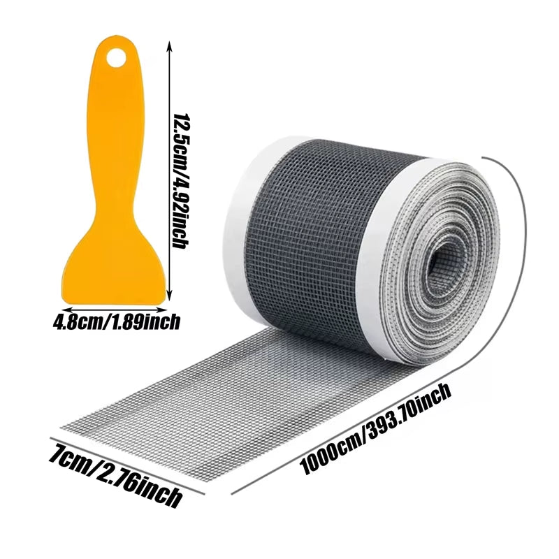Cuttable Shower Drain Hair Catcher Self-Adhesive Floor Drain Stickers Disposable Mesh Bathroom Kitchen Sink Hair Filter