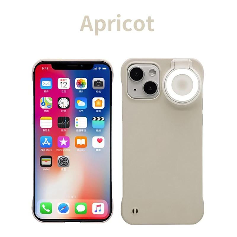 Funda para iPhone con luz para selfies