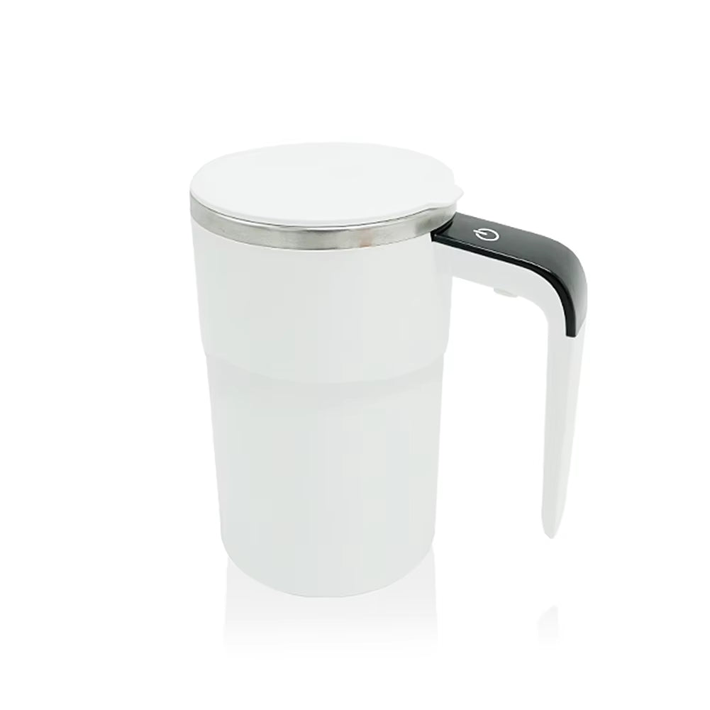 Magnetic Self Stirring Coffee Mugs Portable Automatic Mixing Cup Rechargeable Self Stirring Cup with Thermometer for Home Office