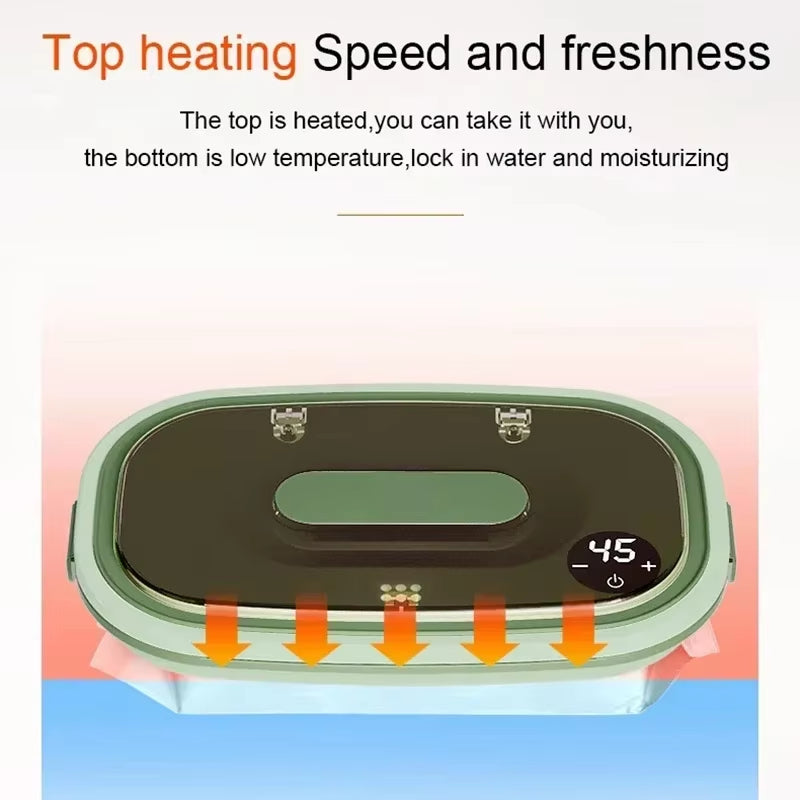 Baby Wipes Heater Home Car Thermostat Tissue Paper Warmer Case Wet Towel Dispenser Heat Thermal Napkin Heating Box Cover EU US