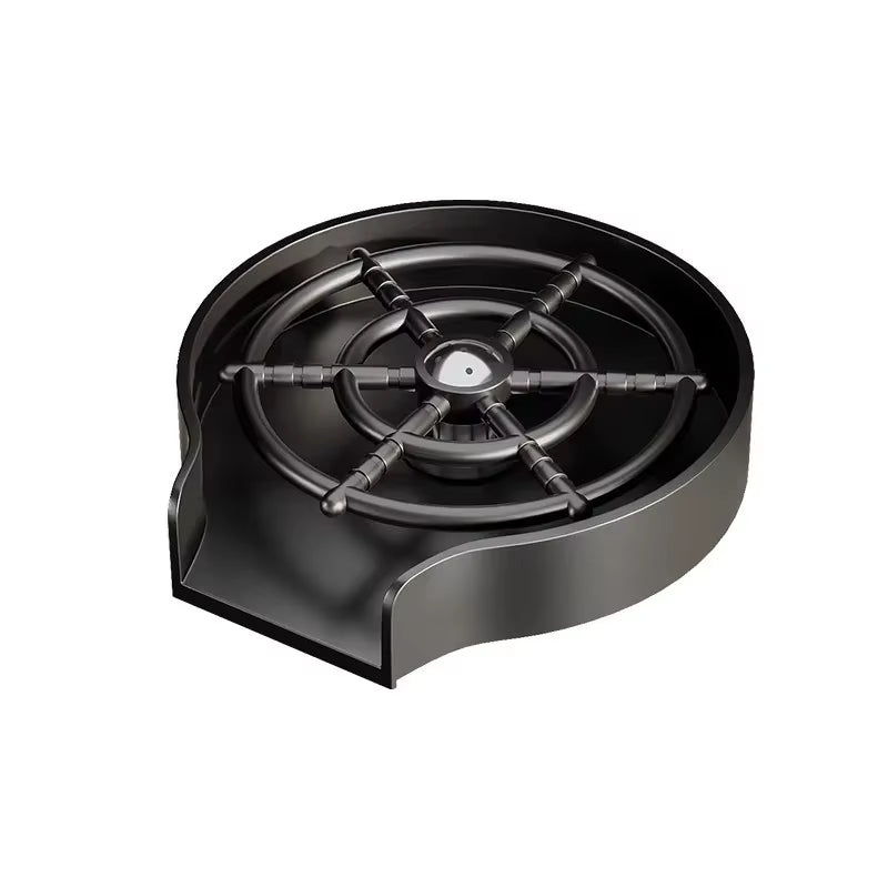 High-Pressure Cup Washer Automatic Rotating Kitchen Sink Vegetable Basin Home Coffee Milk Tea Shop Bar Cup Making