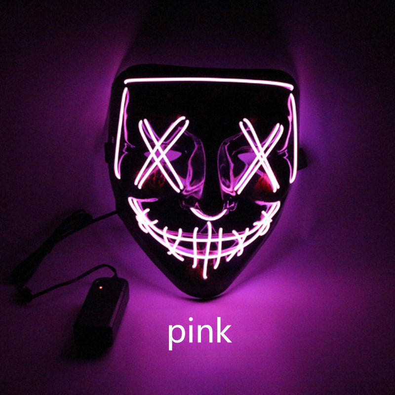 Máscara LED de Halloween