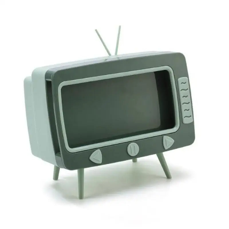 Soporte para teléfono con caja de pañuelos para TV