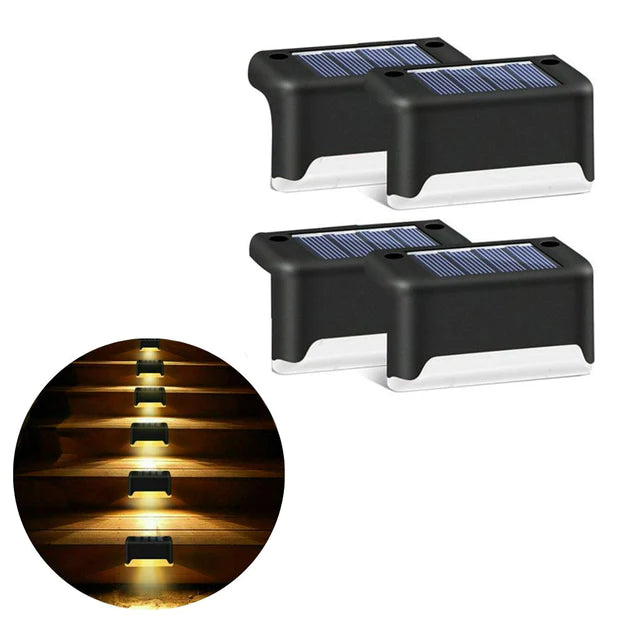 Luces de paso LED con energía solar