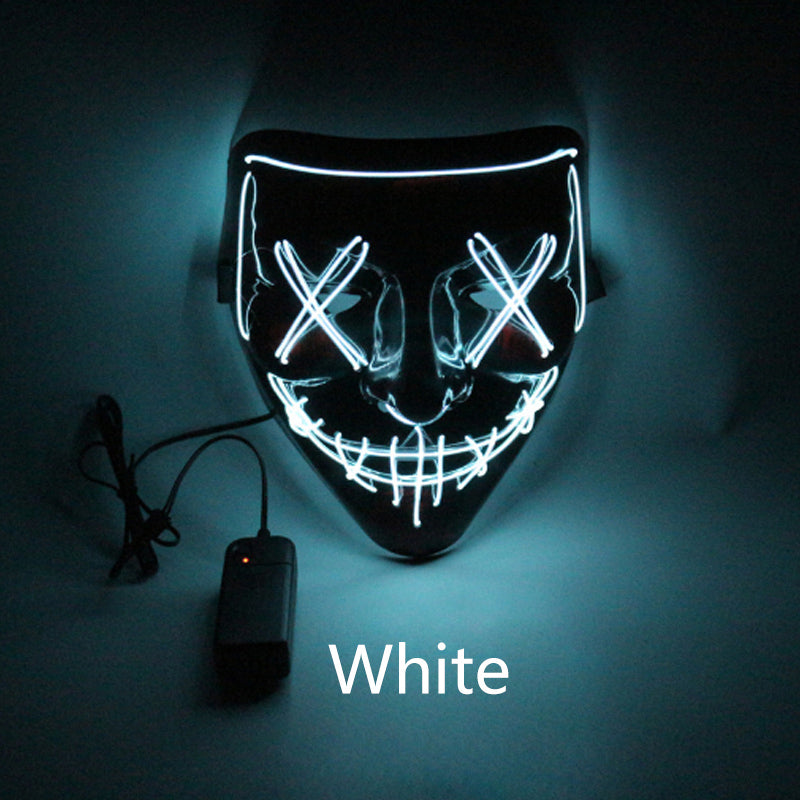 Máscara LED de Halloween