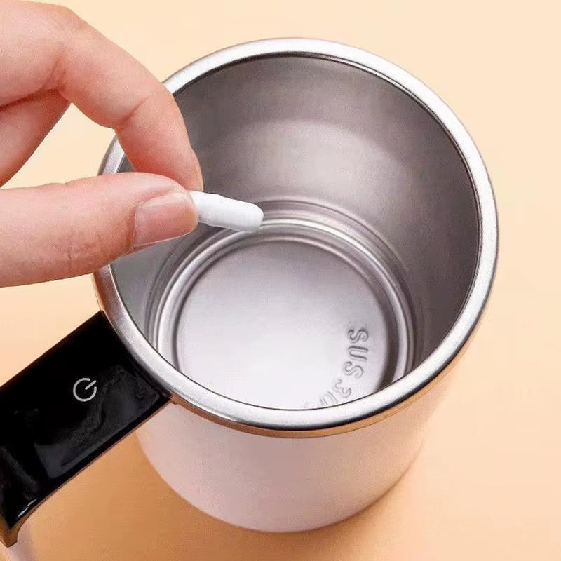 Automatic Mix Stirring Coffee Mugs Portable Automatic Mixing Cup Rechargeable Self Stirring with LCD Display Coffee Cup Mixer