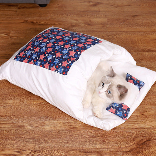 Cama japonesa para gatos