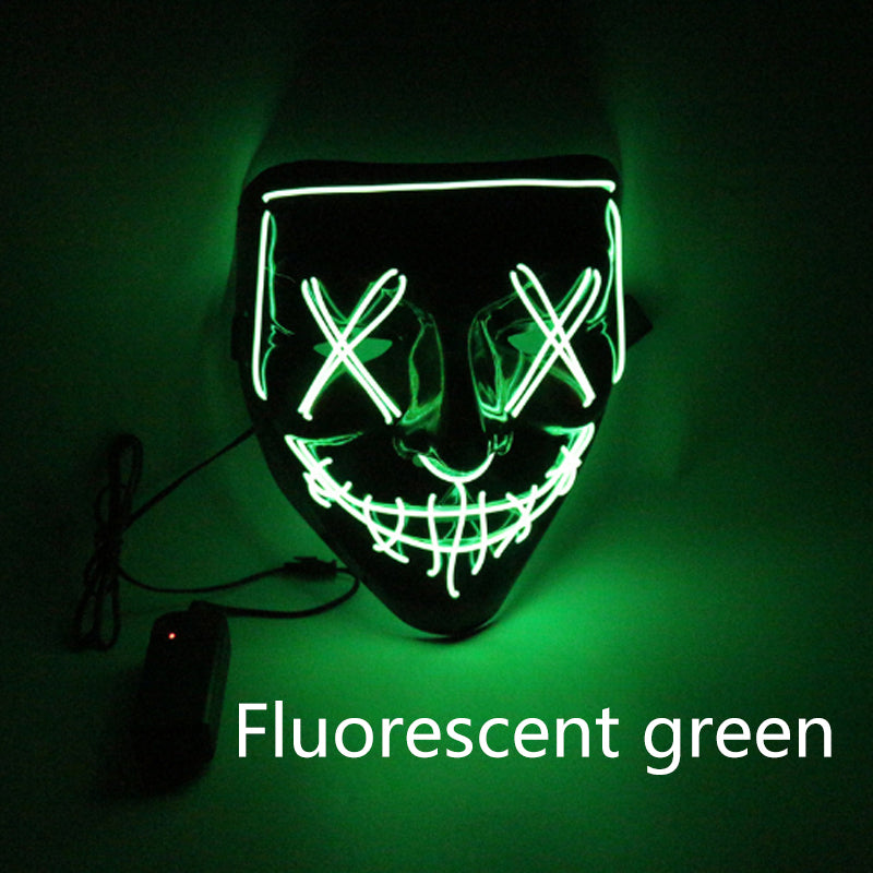 Máscara LED de Halloween