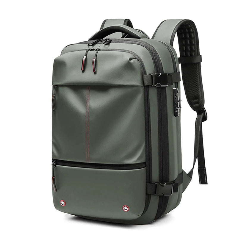 Mochila de viaje al vacío
