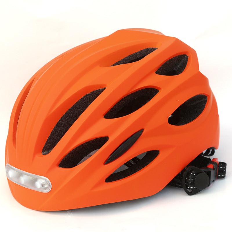 LEDランプ サイクリング 自転車ヘルメット LEDテールライト付き