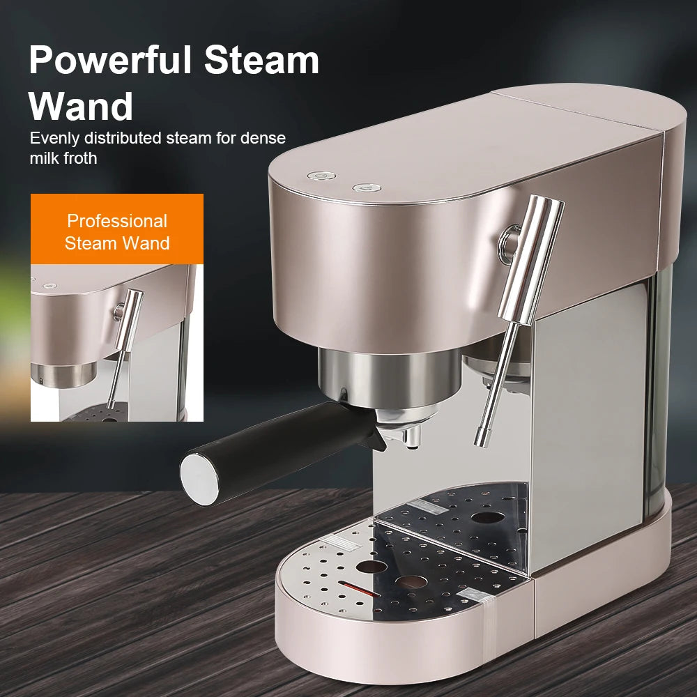 20 Bar Professional Expresso Coffee Maker Personal Espresso Coffee Machine for Home Use