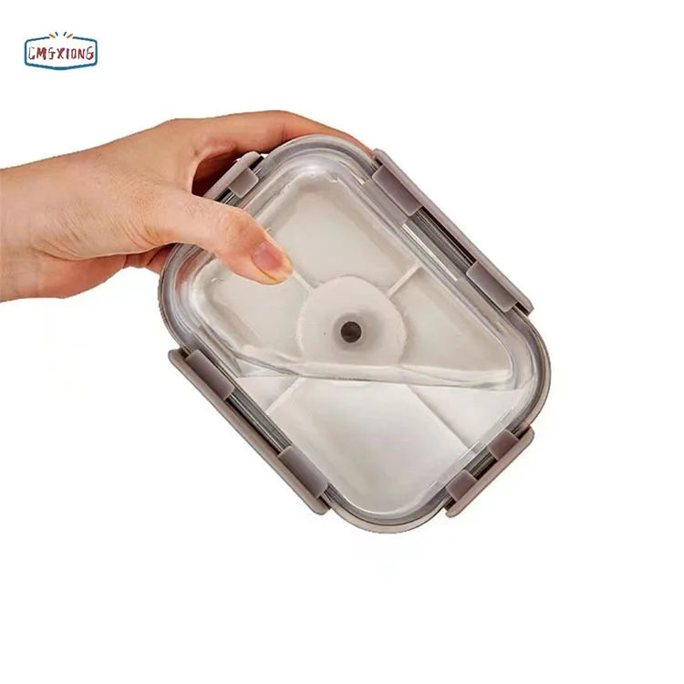 Factory Wholesale Vacuum Preservation Box Electric Vacuum Glass Lunch Box Sealed Storage