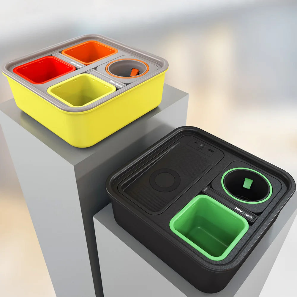 Choie Fun Outdoor Anti-Falling Cup Holder New Multi-Function Snack Box Storage Wireless Charging Mobile Power Food Boxs