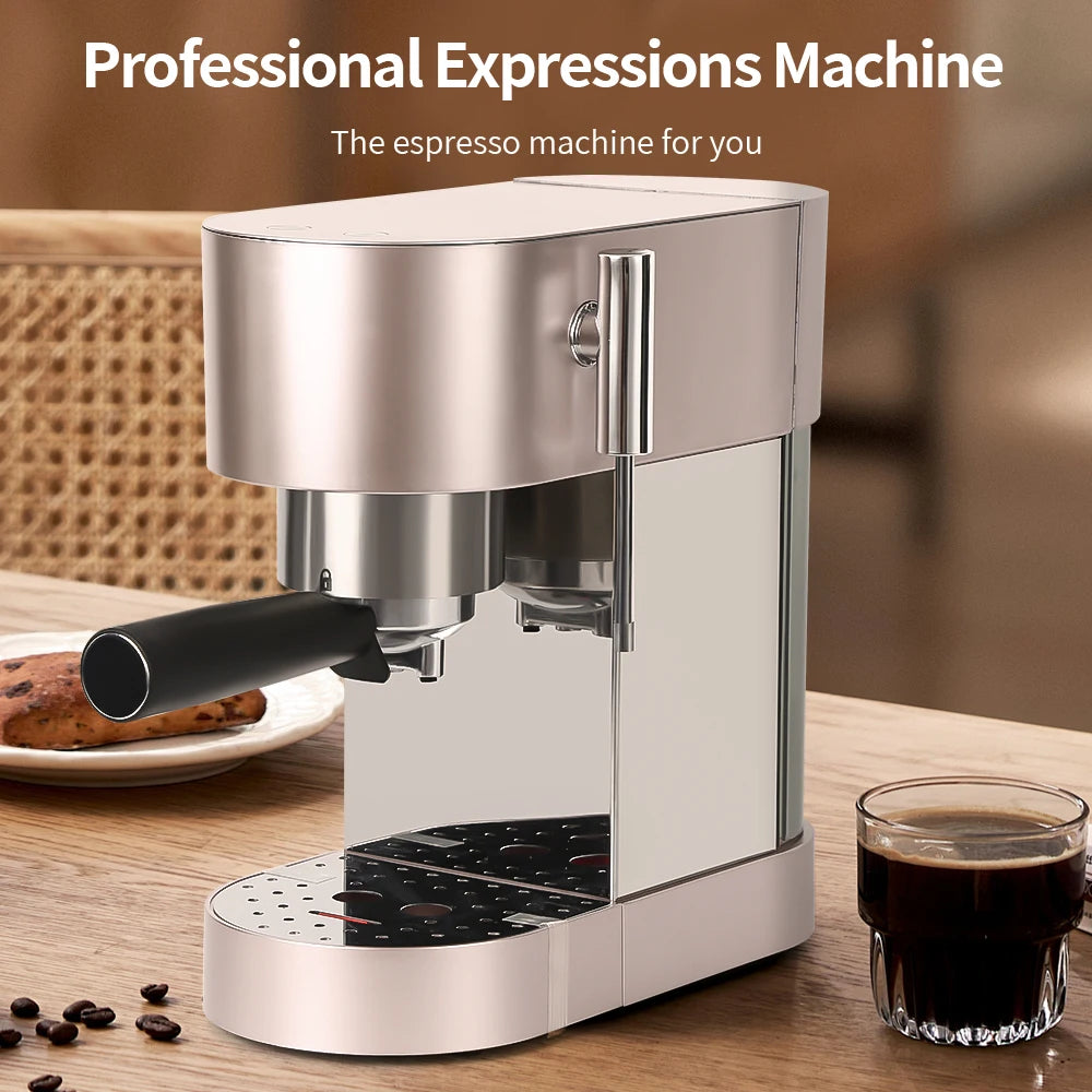 20 Bar Professional Expresso Coffee Maker Personal Espresso Coffee Machine for Home Use