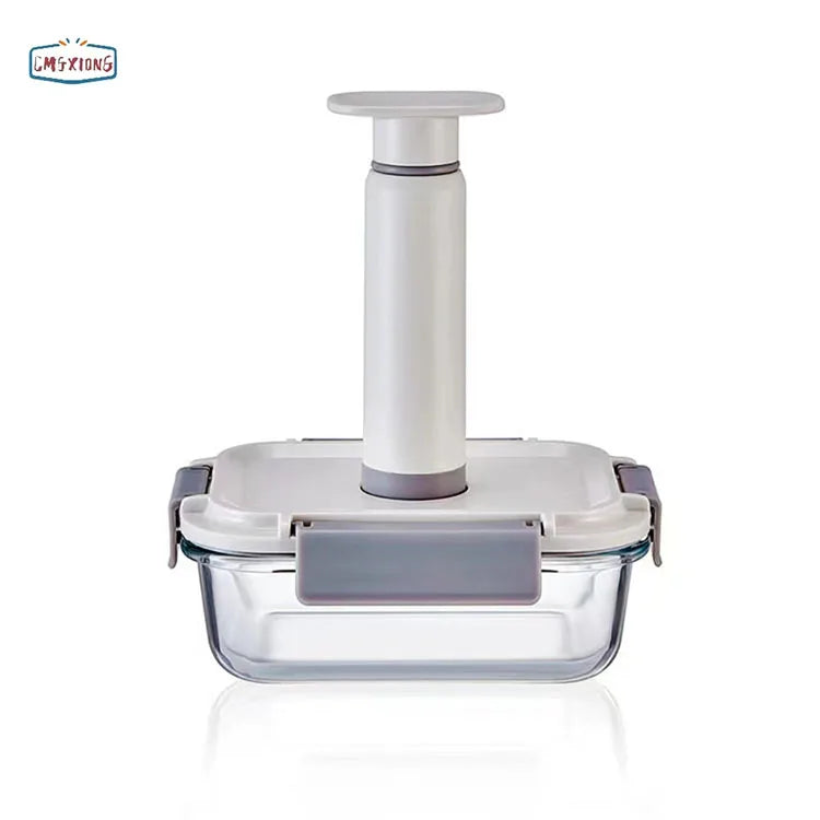 Factory Wholesale Vacuum Preservation Box Electric Vacuum Glass Lunch Box Sealed Storage