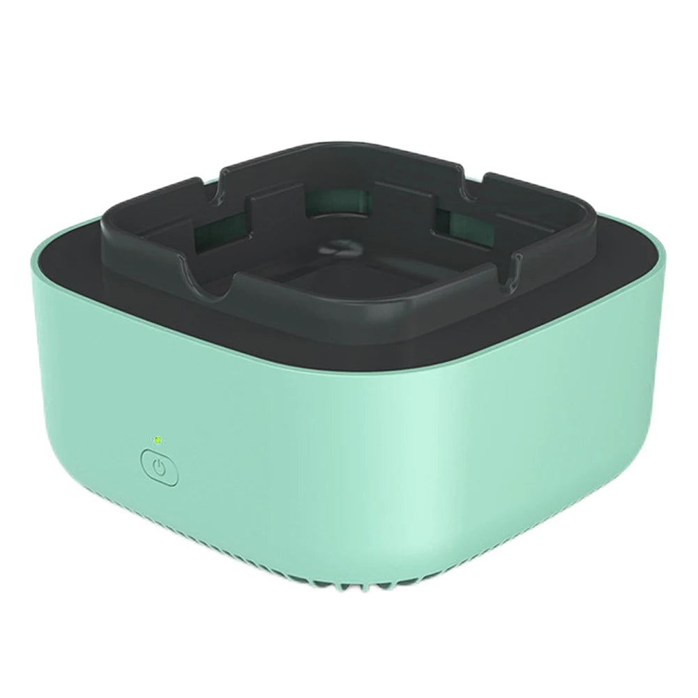 Automatic Air Purifier Ashtray for Filtering Second-Hand Smoke from Cigarettes Remove Odor Smoking Portable Air Purifier Ashtray