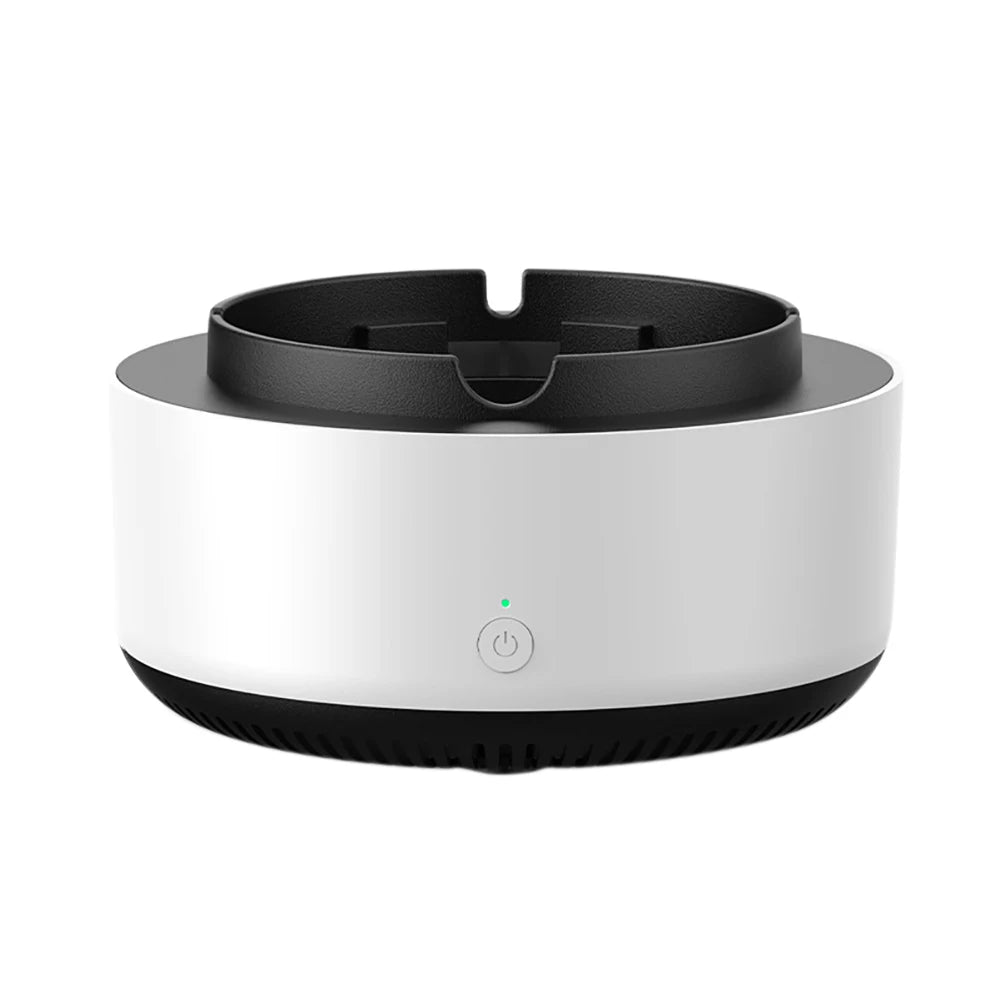 Automatic Air Purifier Ashtray for Filtering Second-Hand Smoke from Cigarettes Remove Odor Smoking Portable Air Purifier Ashtray