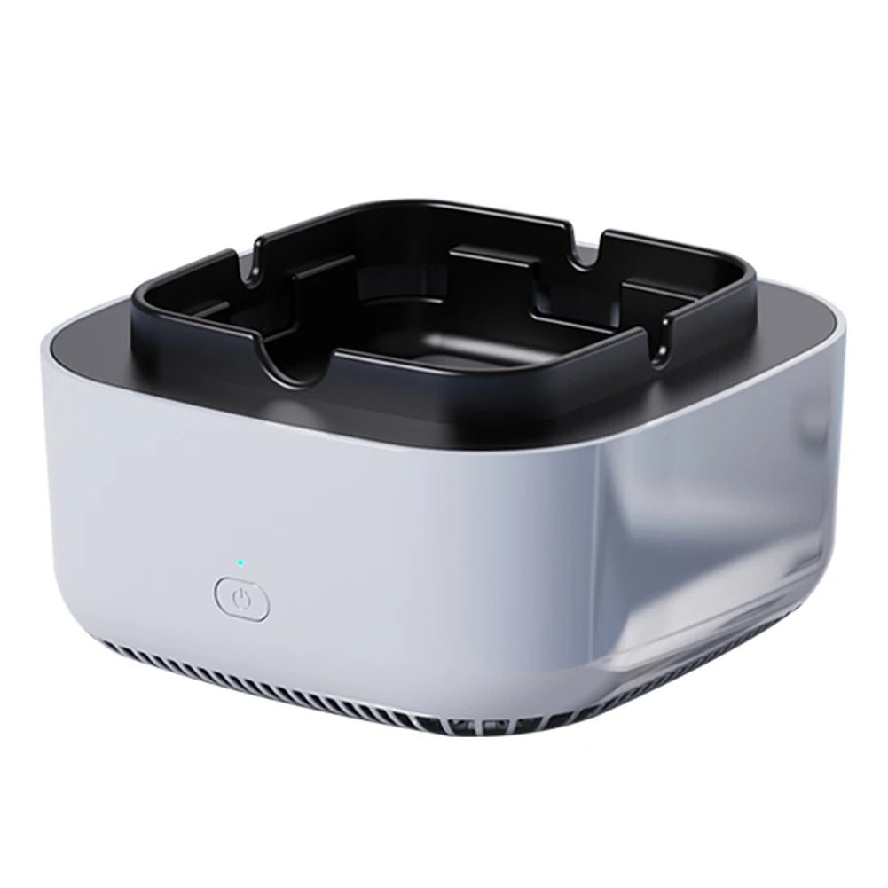 Automatic Air Purifier Ashtray for Filtering Second-Hand Smoke from Cigarettes Remove Odor Smoking Portable Air Purifier Ashtray
