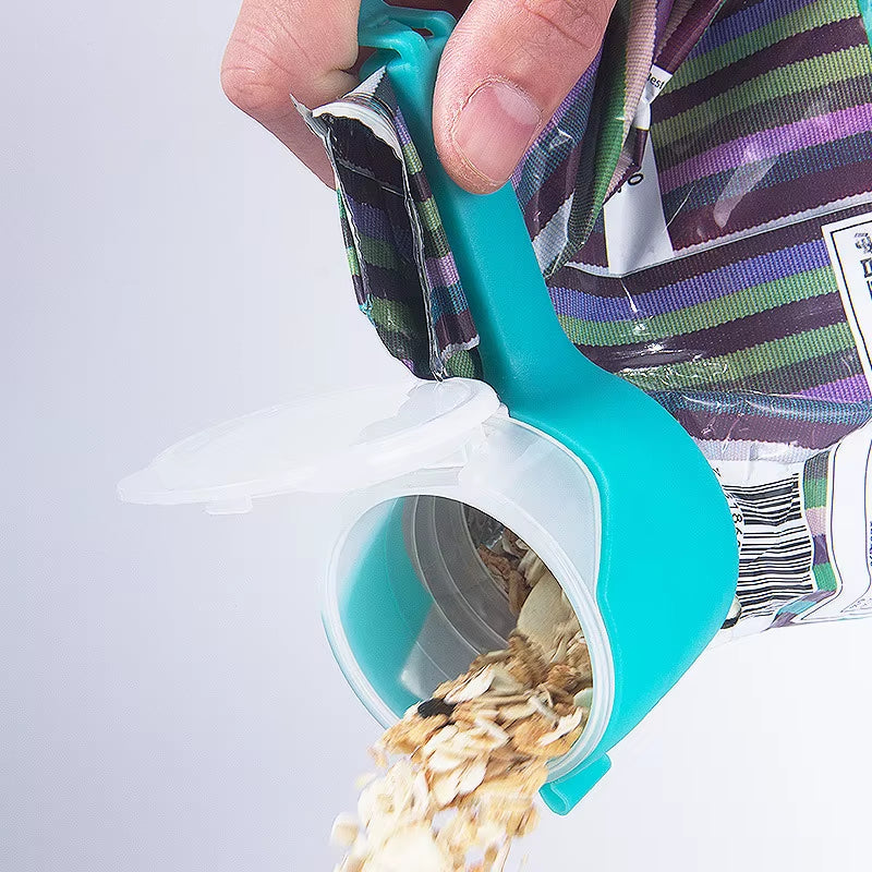 Seal Pour Food Storage Bag Clip Snack Sealing Clip Fresh Keeping Sealer Clamp Plastic Helper Food Saver Travel Kitchen Gadgets