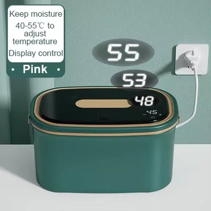 Baby Wipes Heater Home Car Thermostat Tissue Paper Warmer Case Wet Towel Dispenser Heat Thermal Napkin Heating Box Cover EU US