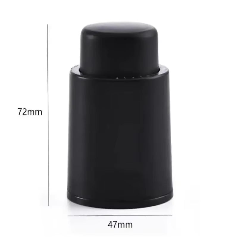 Vacuum Wine Bottle Cap Stopper Sealed Storage Vacuum Memory Wine Stopper Push Style Bar Tool Kitchen Red Wine Bottle Accessories