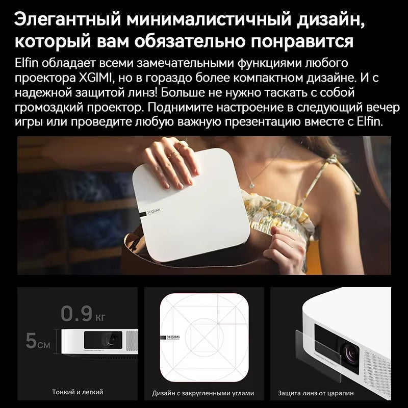 Giá Rẻ Nhất-Bh UY TÍN Bởi for TECH-ONE Máy Chiếu LED Mini Di Động Nhà Thông Minh 800Ansi Nhà Hát 3D Wifi Điện Ảnh Răng Xanh